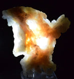 8.3cms GEM PINK OPAL NATURAL SCULPTURE BOTRYOIDAL PERU QUARTZ TRANSLUCENT PB27