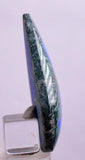 4.9cms AZURITE MALACHITE CABOCHON PERU PENDANT JEWELRY BB142