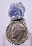 21cts SAPPHIRE CRYSTAL NATURAL ROUGH BLUE TANZANIA MINERAL SPECIMEN TB113