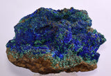 13cms AZURITE MALCHITE CRYSTALS PERU MINERAL SPECIMEN CUSCO UB138