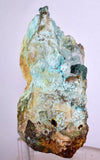 9.5cms DRUZY CHRYSOCOLLA ATACAMITE MALACHITE QUARTZ CRYSTALS LILY MINE PERU DB78