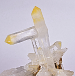9.1cms QUARTZ HALLOYSITE MANGO COLOMBIA NATURAL CRYSTAL MINERAL SPECIMEN QB62