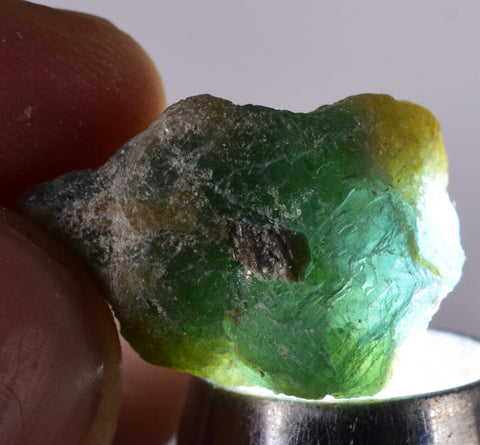 19.5cts GRANDIDIERITE CRYSTALS BLUE GREEN RARE MADAGASCAR JEWELRY FACET PB88