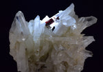 10cms RED HUBNERITE QUARTZ CRYSTALS MINERAL SPECIMEN COLLECTOR PERU MB138