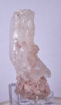 6.2cms PINK LITHIUM QUARTZ COLOMBIA SHINY NATURAL CRYSTAL MINERAL SPECIMEN QB55