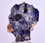 2.5cms GEM AZURITE CRYSTALS MOROCCO ROYAL BLUE COLOR SHARP SHINY UB212