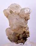 7.5cms CALCITE WITH QUARTZ CRYSTALS PERU SHINY MINERAL SPECIMEN COLLECTOR GB07