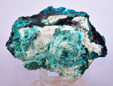 13.8cm GEM BLUE MALACHITE ps CHRYSOCOLLA BOTRYOIDAL TENTADORA MINE PERU UB222