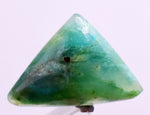 9.5ct GEM BLUE OPAL SCENIC CABOCHON PERU SEASCAPE PENDANT JEWELRY BB125