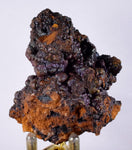 6cms GOETHITE BOTRYOIDAL IRIDESCENT CRYSTALS PERU IRON NEW FIND MINERAL ZB06
