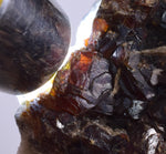 6.7cms SPHALERITE BARITE PYRITE QUARTZ CRYSTALS MINERAL SPECIMEN PERU MB60
