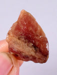 7.6grams GEM RED RHODOCHROSITE ROUGH ORTIZ  PERU GEMSTONE MINERAL SPECIMEN RB191