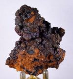6cms GOETHITE BOTRYOIDAL IRIDESCENT CRYSTALS PERU IRON NEW FIND MINERAL ZB06