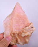 150 grams GEM PINK OPAL PERU ROUGH ANGEL SKIN TRANSLUCENT CORAL COLOR PB63
