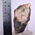 10cm PEARCEITE POLYBASITE CRYSTAL SILVER  MINERAL SPECIMEN PERU COLLECTOR HB179