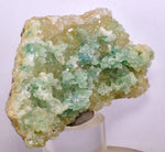 7.3cms ATACAMITE CALCITE DRUZY CHRYSOCOLLA MALACHITE LILY MINE PERU AB178