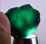 18.5cts GEM SILICA DRUZY CHRYSOCOLLA LILY MINE PERU CHALCEDONY ROUGH SB173