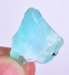 11cts GEM BLUE OPAL HIGH QUALITY PERU ROUGH SCENIC MINERAL SPECIMEN OB146