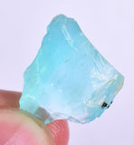 11cts GEM BLUE OPAL HIGH QUALITY PERU ROUGH SCENIC MINERAL SPECIMEN OB146