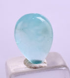 1ct GEM BLUE OPAL SCENIC CABOCHON PERU SEASCAPE PENDANT JEWELRY BB351