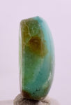 2.5carats GEM SILICA CHRYSOCOLLA CABOCHON CHALCEDONY LILY MINE PERU SCENIC BB240