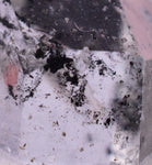 1.7cms HERKIMER DIAMOND ANTHRAXOLITE CRYSTALS MINERAL SPECIMEN PERU QB19