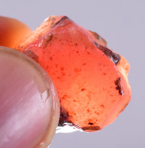 6.3grams GEM RED RHODOCHROSITE ROUGH ORTIZ  PERU GEMSTONE MINERAL SPECIMEN RB188