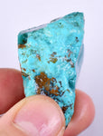 152cts GEM SILICA CHRYSOCOLLA LILY MINE PERU MULTICOLOR CHALCEDONY ROUGH SB117