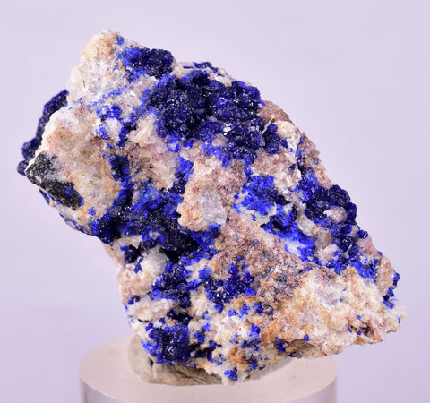 3.9cms GEM AZURITE CRYSTALS MEXICO ROYAL BLUE COLOR SHINY UB272