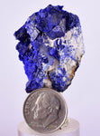 3.7cms GEM AZURITE CRYSTALS MOROCCO ROYAL BLUE COLOR SHARP SHINY UB107