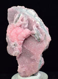 5cms RHODOCHROSITE ROSETTE PERU PINK CRYSTALS HUANZALA MINE MINERAL RB604