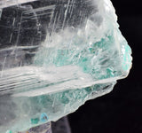 7.7cms GEM ATACAMITE INSIDE SELENITE CRYSTAL LILY MINE 2000 DISCOVERY PERU AB117