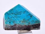 46carats GEM SILICA CHRYSOCOLLA CHALCEDONY LILY MINE PERU FREE FORM QUARTZ BB195