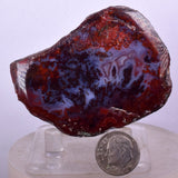6.3cms GEM AGATE POLISHED NATURAL PERU MULTI COLOR GEMSTONE JEWELRY AB120