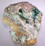 14cms GEM ATACAMITE INSIDE SELENITE CRYSTAL LILY MINE 2000 DISCOVERY PERU AB183
