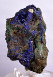 9.4cms AZURITE MALACHITE CRYSTALS MINERAL SPECIMEN COLLECTOR UB30