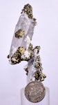 7cms CALCITE QUARTZ PYRITE DICKITE SCHEELITE ? PERU HUANZALA AB122