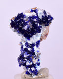 1.9cms GEM AZURITE CRYSTALS MEXICO ROYAL BLUE COLOR SHINY UB269