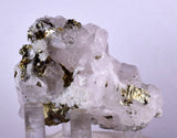 5cms CALCITE QUARTZ PYRITE DICKITE SCHEELITE ? PERU HUANZALA AB124