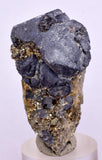 4.5cms GALENA QUARTZ PYRITE CRYSTAL CUBIC PERU MINERAL SPECIMEN  GB38