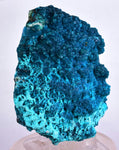 8cms BLUE MALACHITE BOTRYOIDAL PERU CRYSTALS GRAPE SPHERES SHINY UB199