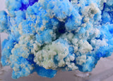 12.5cms NEW BLUE CHALCANTHITE NATURAL BOTRYOIDAL CRYSTALS PERU TRANSLUCENT FB33