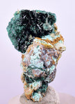 3.4cms ATACAMITE DRUZY MALCHITE CHRYSOCOLLA LILY MINE PERU MINERAL AB73