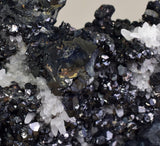 26cms MUSEUM SPHALERITE CHALCOPYRITE PYRITE  QUARTZ CRYSTALS PERU MB119