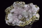 10.9cms PYRITE CUBIC FLUORITE QUARTZ PERU SHINY CRYSTALS MINERAL COLLECTOR MB134