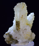 4.3cms PREHNITE QUARTZ EPIDOTE CRYSTALS PERU SHINY MINERAL SPECIMEN QB111