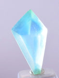 5.5cts GEM BLUE OPAL SCENIC FACET PERU SEASCAPE PENDANT JEWELRY  B957