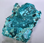 13.5cms GREEN CHALCANTHITE CRYSTAL LAB GROW MINERAL SPECIMEN PERU FB63