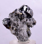 3.4cms SPHALERITE PYRITE GALENA QUARTZ CRYSTALS MINERAL SPECIMEN PERU MB28