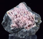 4.7cms RHODOCHROSITE ROSETTE PERU PINK CRYSTALS HUANZALA MINE MINERAL RB567